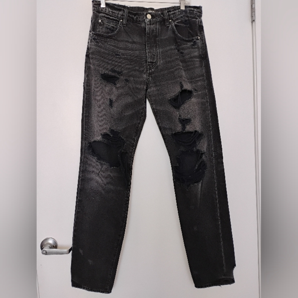 Amiri Black Jeans